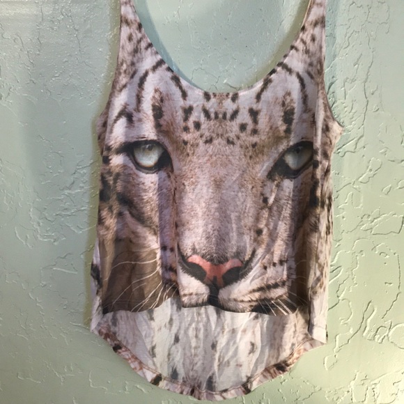 Workshop | NWOT Leopard Tank Top - Picture 4 of 7
